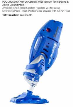 POOL BLASTER Max CG Cordless Pool Vacuum for Inground & Above Ground Pools