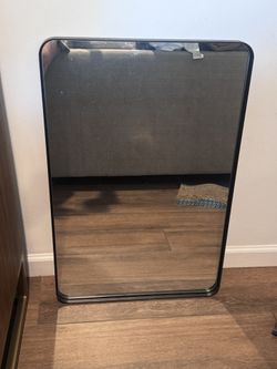 Black Matte Bathroom mirror 