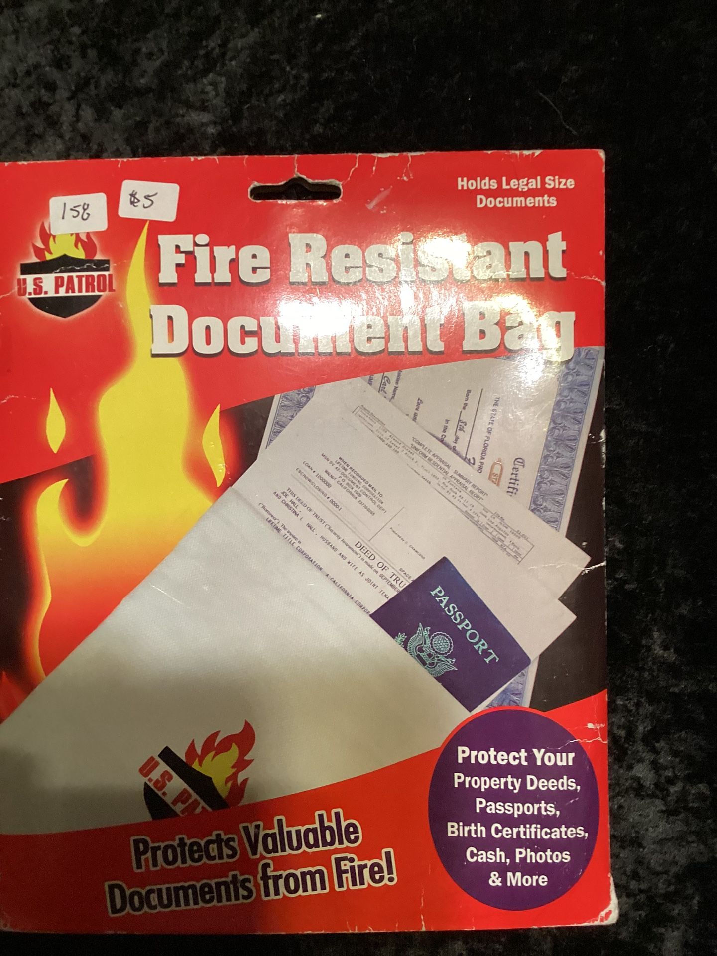 Fire Resistance Bag