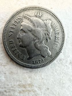 1873 3 cent nickel