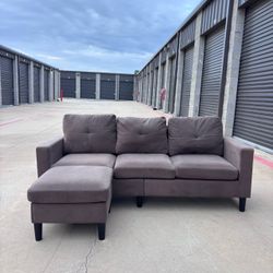 Cute Couch and Ottoman. Delivery Available.