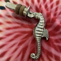 Vintage Antique Sea horse Wine Stopper