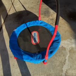 Little Tykes 25” Round Easy Store 3’ Folding Trampoline 