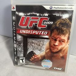 Like New PS3 UFC Undisputed  2009