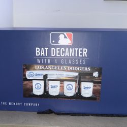 Dodgers Bat Decanter