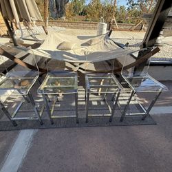 Clear Counter/bar Stools
