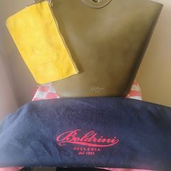 Boldrini Selleria leather bucket bag