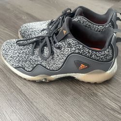 Adidas Code Chaos 21 Men’s Golf Shoes Grey and Scream Orange Size 9.5