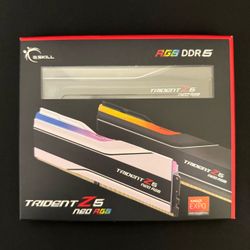 G.Skill Trident Z5 Neo RGB 32GB (2x16GB) DDR5-6000 CL30 F5-6000J3038F16GX2-TZ5NR