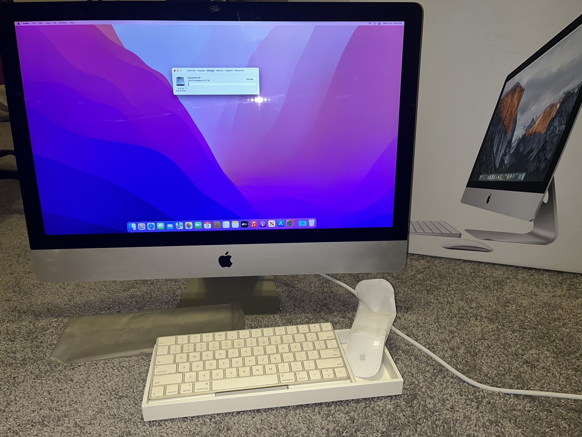 2015 iMac Desktop (27 inches)