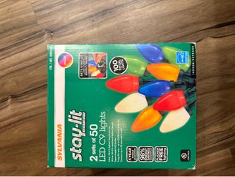 Sylvania Stay-Lit LED C9 Lights