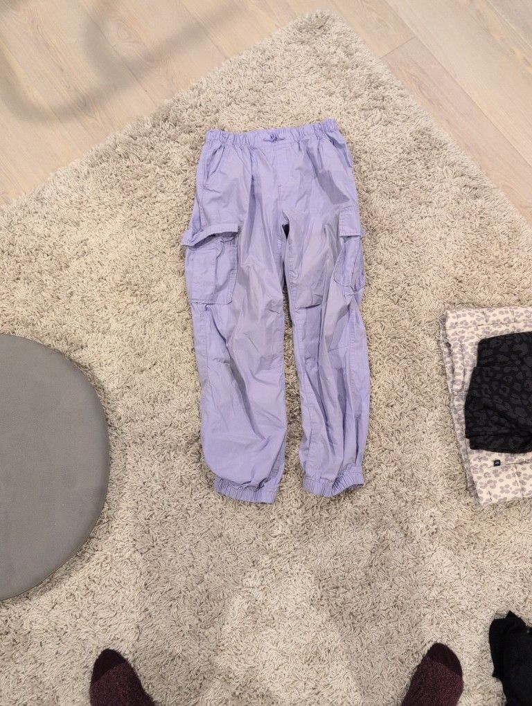 Gap  Girls Purple Cargo Pants 
