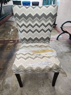 FREE Upholstered Accent Chair – Needs Reupholstering