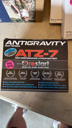 Antigravity ATZ-7 Re-Start Lithium-Ion Battery