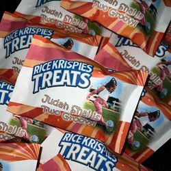 Custom Rice Krispies Two Groovy