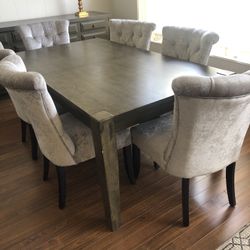 Dining Table With Optional Chairs