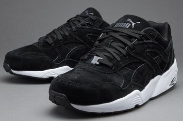 Puma black suede sneaker shoes