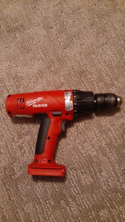 Milwaukee power plus drill 18v