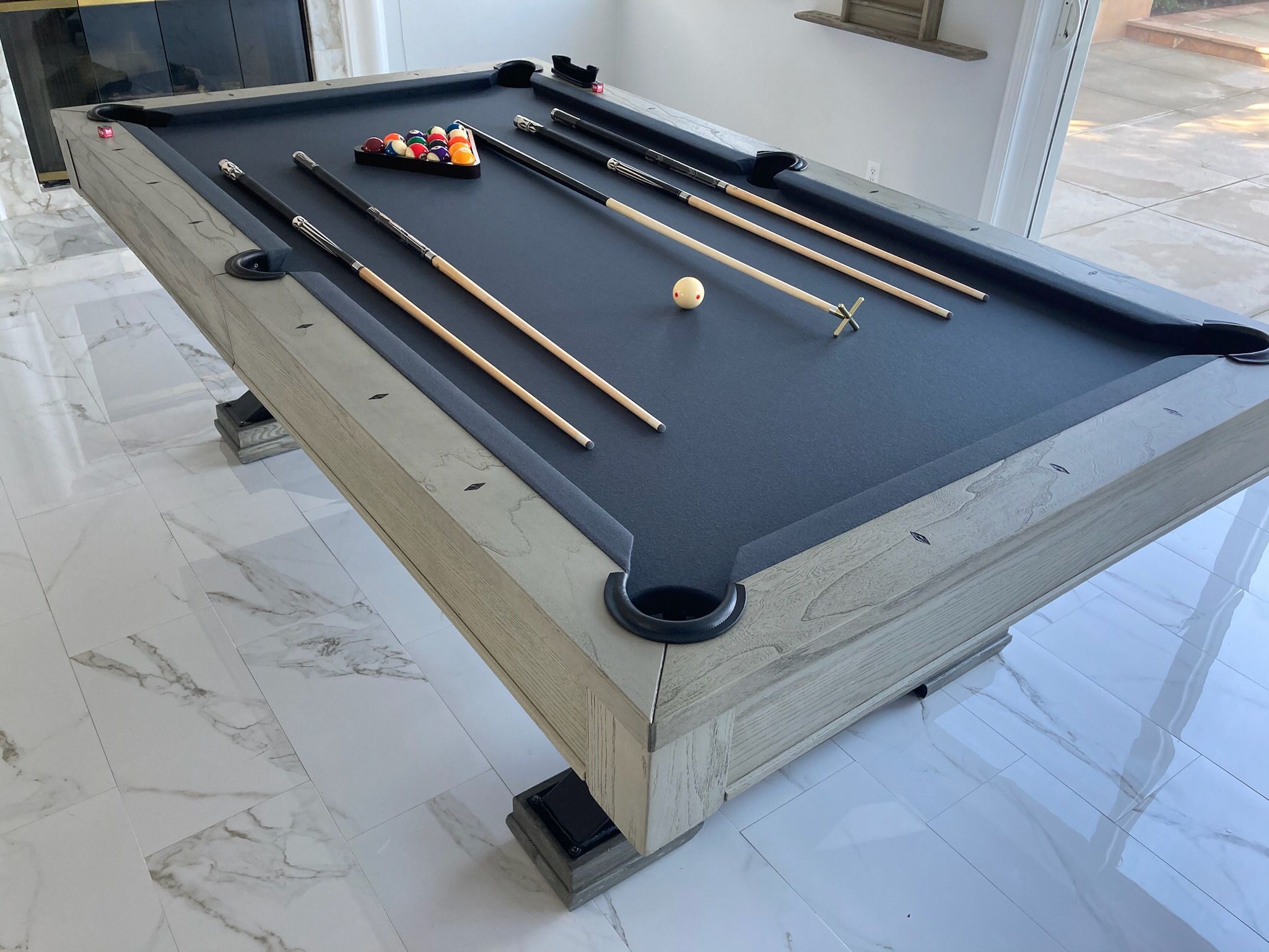 NEW Pool Table Free Install Billiard Tables 8 Foot