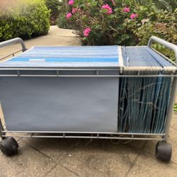 Lightweight Rolling File Cabinet Drawer. 