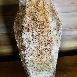 Handmade Stone Cast Vase