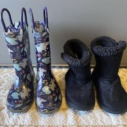 Girls Toddler Boots Bundle Size 7c to 8c