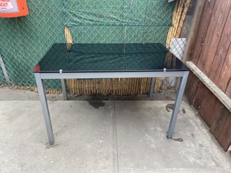 Glass table