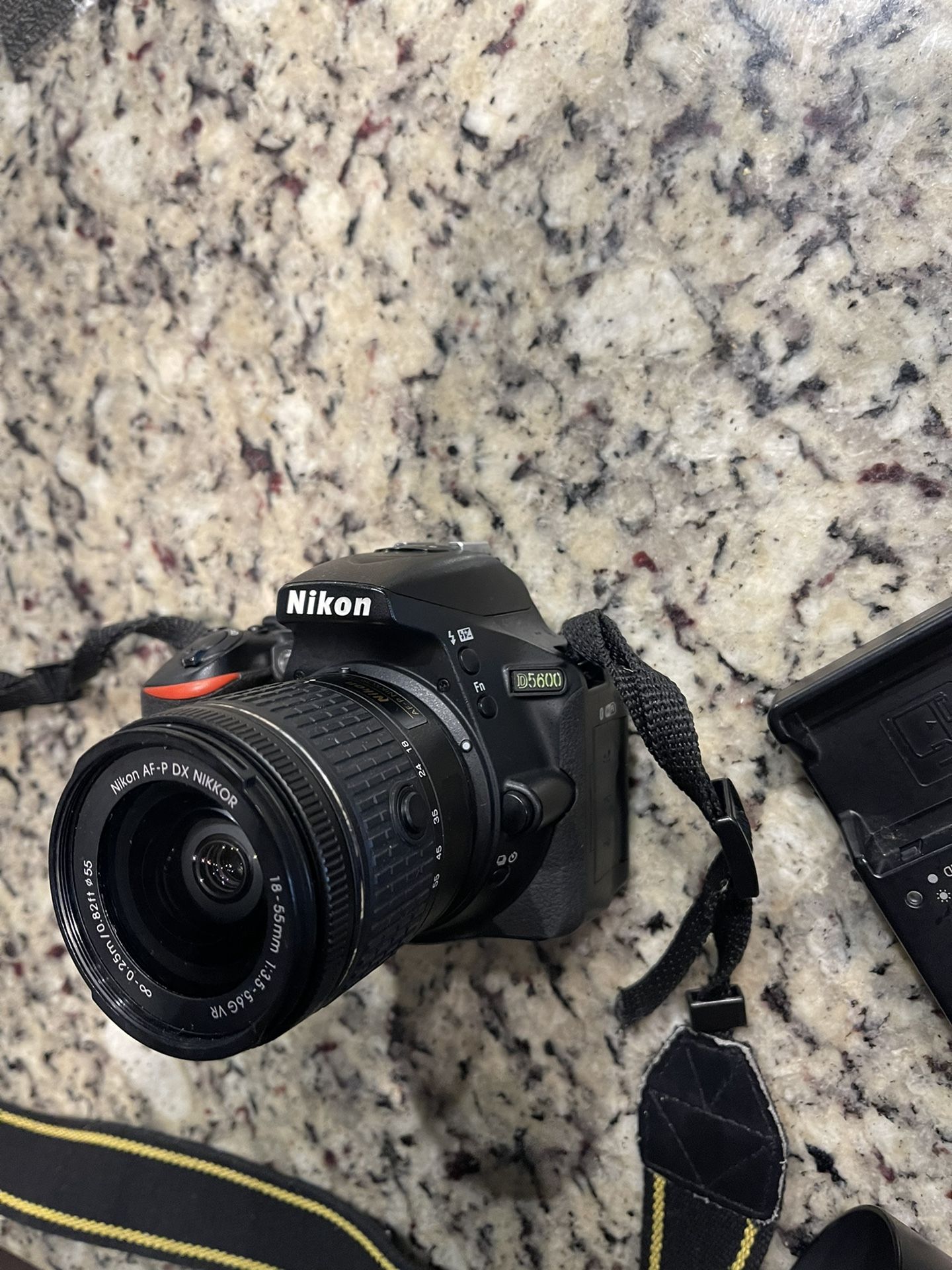 Nikon D5600 DSL Camera With 18-55mm Vr Lens With AF-S Nikkor 50mm f/1.8g Lens