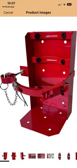 Heavy Duty 20 LB Fire Extinguisher Mount Bracket for Vehicle and Building for 20lb Dry and 10lb Co2 6.9" Diameter, Generic for 810 by amerex - Preece 