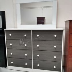 New Bedroom Dresser With Mirror!