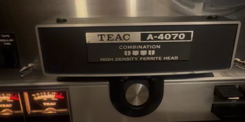TEAC A-4070 Reel-to-Reel Tape Deck (1970s, Auto-Reverse)