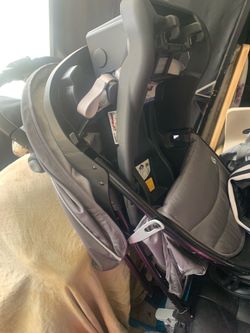 Car seat with base & stroller