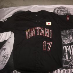 Ohtani Baseball Jersey Large 