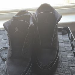 Jordan 3 black, size 12 men, 11 woman’s.