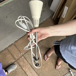 Light that attaches to desk