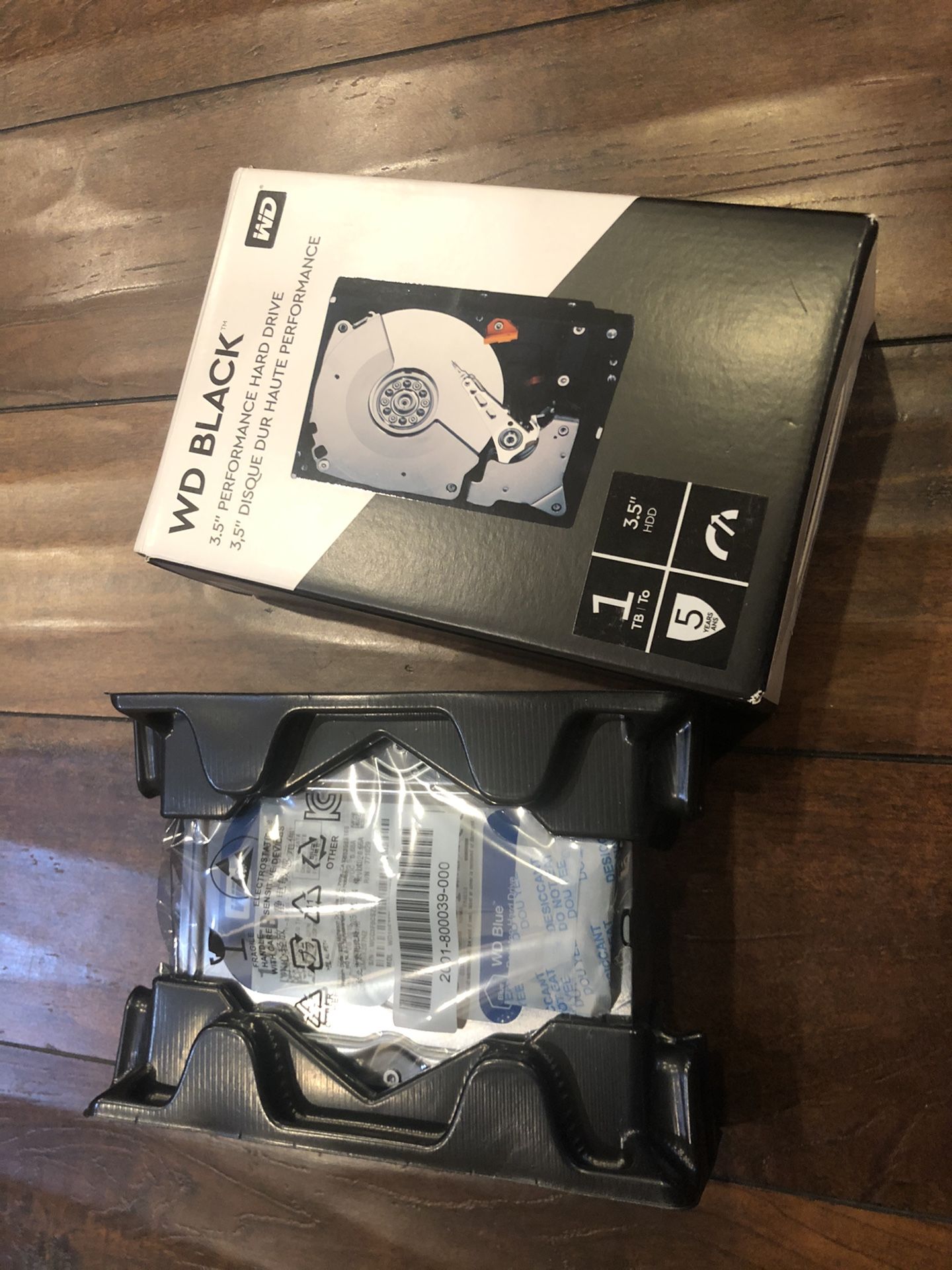 WD - Black Performance 1TB Internal SATA Hard Drive for Desktops