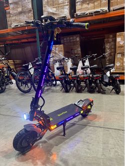 The new dual-motor scooter