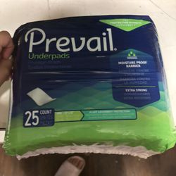 Prevail Underpads 25 Count