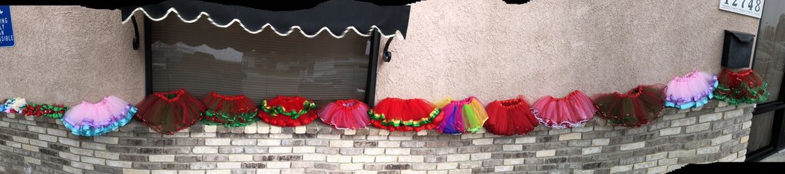 Tutu skirts for Christmas