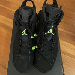 Jordan 6 Electric Green Size 10 used