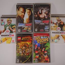 My psp game collection