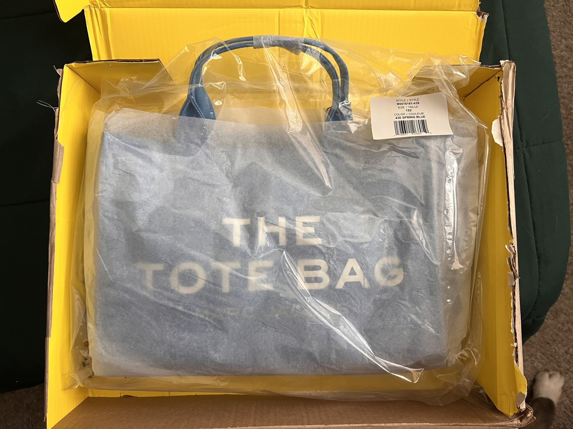 Marc Jacob’s “Spring Blue” Medium Tote Bag
