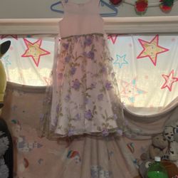 Flower Purple  Dress