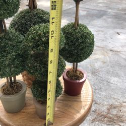 Artificial Topiary Trees