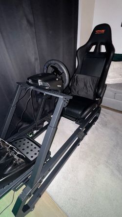 VEVOR Racing Simulator Cockpit with Wheel Shifter and Pedals