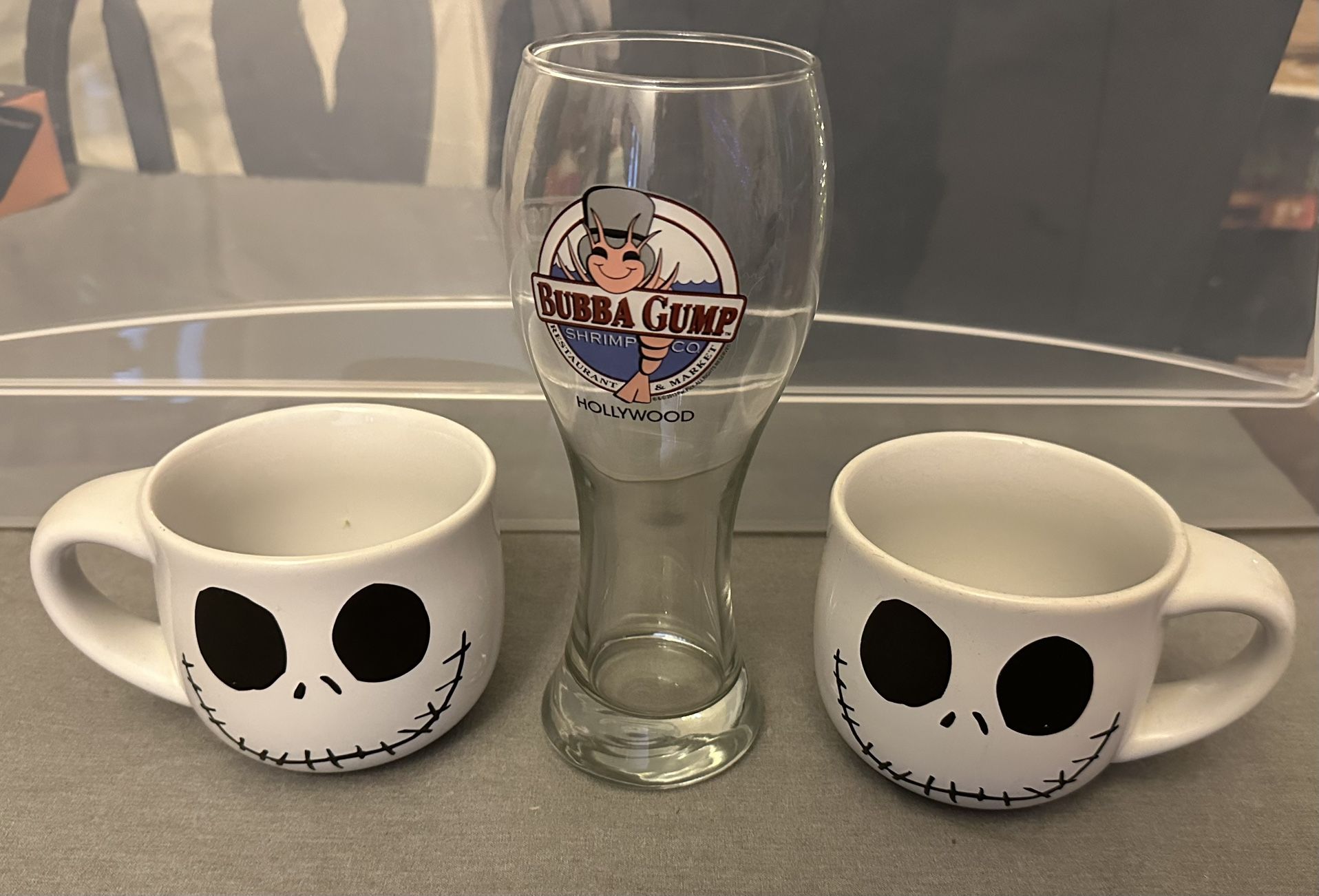 Glass Coffee Mugs Bubba Gump Hollywood Jack Skellington