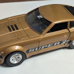 Vintage 1980s Burago Datsun Super Z Die-cast 1:24 Scale Car