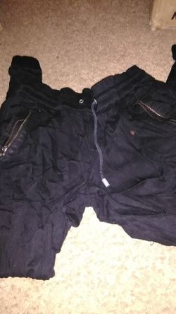 Converse all black joggers size XSmall