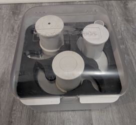 KitchenAid Food Processor Attachments Blades Discs Storage Case 7 Pieces 523572