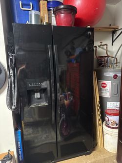Kenmore Black Side-by-Side Refrigerator